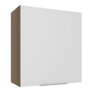 Armário Aéreo Stella 1 Porta Rustic/branco Madesa