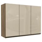 Armario Aereo Vidro 120 Cm Mdp Maxxi Nogal Kappesberg