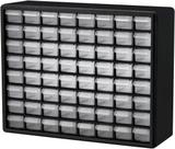 Armário Akro-Mils de armazenamento de plástico com 64 gavetas 51x15x41 cm