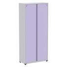 Armário Alto 2 portas Pandin 80 cm (Largura) Inmetro Estrutura Aço Cinza e Portas Lilás c/ Chave Armário Alto 2 portas Pandin 80 cm (Largura) Inmetro Estrutura Aço Cinza e Portas Lilás c/ Chave