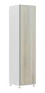 Armario Alto Creme Com Rodinha P/ Lavanderia 189,5x45x47cm
