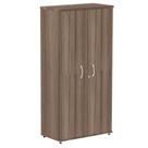 Armário Alto P25 Pandin 80 cm (largura) em MDP Cor Walnut com 2 portas e 3 Prateleiras Armário Alto P25 Pandin 80 cm (largura) em MDP Cor Walnut com 2 portas e 3 Prateleiras