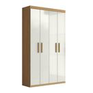 Armário Aramóveis Multiuso Com 4 Portas Atacama OffWhite