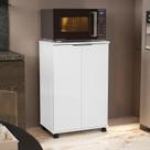 Armario Area Serviço Multiuso 2 Portas Pratic Branco