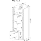 Armário Arquivo para Pasta Suspensa 3 Gavetas ME4118 Tecno Mobili