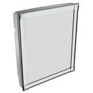 Armario Astra Plastico Perfil Aluminio 31x36x10cm Cinza