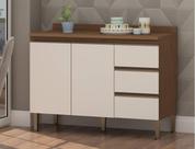Armário Balcão para Cozinha 120cm com Pés 1303 Linha Conecta Genialflex