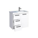 Armário Banheiro 57X60x35 Aço Ameixa Cozimax