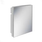 Armario banheiro astra a 41 cinza 2 plastico 35,5x30x10cm