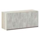 Armário Basculante 80cm 1 Porta Legno Crema C/Concreto Armário Basculante 80cm 1 Porta Legno Crema C/Concreto