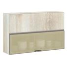 Armário Basculante Misto 120cm - Porta Fechada
