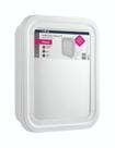 Armario basico banheiro toalete plastico branco fechado pr5055-2 atlas Armario basico banheiro toalete plastico branco fechado pr5055-2 atlas