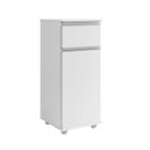 Armário bebedouro alaska branco suporte decoração cozinha sala 1 gaveta 1 porta