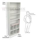 Armário Cabideiro Gaveteiro Misto M42 Closet Loja 100% Mdf