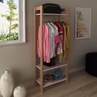 Armário Closet Cr35007 Branco/amêndoa