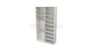 Armário closet prateleira cabideiro duplo M18 Armário closet prateleira cabideiro duplo M18