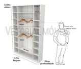 Armário Colmeia Cabideiro M5 Mdp Closet Expositor Roupeiro