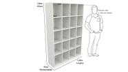 Armário Colmeia M10 100%mdf Organizador, Estante, Prateleira Armário Colmeia M10 100%mdf Organizador, Estante, Prateleira