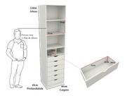 Armário Colmeia Mirela M32 100% Mdf (gaveta Lojas Expositor)