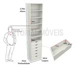 Armário Colmeia Mirela M37 100% Mdf (closet Lojas Roupeiro)