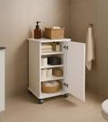 Armário com Rodízios e Porta Ideal para Organização de Ambientes Armário com Rodízios e Porta Ideal para Organização de Ambientes