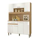 Armario Cozinha 7 Portas e 1 Gaveta Magazine 120