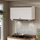 Armário Cozinha Aéreo 1 Porta Basc 70Cm Iluminata Branco