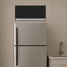 Armário Cozinha Aéreo Geladeira 60cm Basculante Leticia Preto A01 - D'rossi
