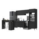 Armário Cozinha Com Bancada-mesa Gourmet Veneza Multimóveis