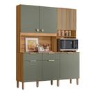 Armario Cozinha Compacta Tropical 160cm 7 Portas e 2 Gavetas Armario Cozinha Compacta Tropical 160cm 7 Portas e 2 Gavetas