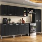 Armário Cozinha Modulada Completa 298cm Pequim Top Multimóveis MP3770