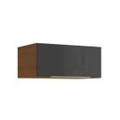 Armário Cozinha Modulado Vibra T654 c/ 1 Porta Basculante 80x50cm Canela/Grafite Lacca Kappesberg