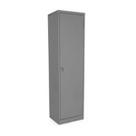 Armário de Aço 1 Porta Multiuso Ideal para Escritórios, Almoxarifados, Garagem e Residências Cor Cinza