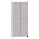 Armário de Aço Montável Econômico Ap402sl Pandin 2,0 m Cinza Cristal