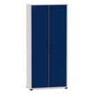Armário de Aço Montável Multiuso Ap402mu Pandin 2 m Cinza e Azul Del Rey