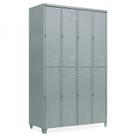 Armário De Aço Roupeiro Guarda Volume 08 Portas Grandes Locker