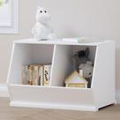 Armário de armazenamento de brinquedos UTEX Stackable Wooden Cubby Organizer