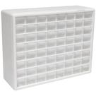 Armário de armazenamento de gavetas de plástico Akro-Mils 64-Drawer 10164 Armário de armazenamento de gavetas de plástico Akro-Mils 64-Drawer 10164