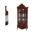 Armário De Armazenamento Miniatura Estilo Vintage Escala 1:12 Para Casa De Bonecas, Decoração De