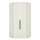 Armário de Canto Closet 2 Portas New Predileto Areia - Henn