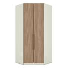 Armário de Canto Closet 2 Portas New Predileto Areia Jequitibá - Henn