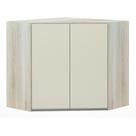 Armário De Canto Diagonal 2 Portas Lis Legno Crema