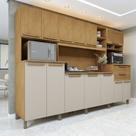 Armário de Cozinha 13 Portas 2 Gavetas Capitólio