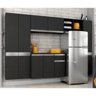 Armário De Cozinha 5 Peças Liris Preto