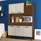 Armário de Cozinha 6 Portas 2 Gavetas Kit Modena