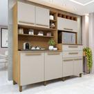 Armário de Cozinha 7 Portas 2 Gavetas Monte Rey