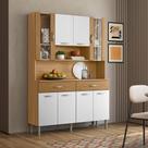 Armário de Cozinha 8 Portas 2 Gavetas Golden Plus Freijo/Supremo/CP-Ripado - SSX Multicoisas Armário de Cozinha 8 Portas 2 Gavetas Golden Plus Freijo/Supremo/CP-Ripado - SSX Multicoisas