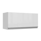 Armário de Cozinha Aéreo 100% MDF 70 cm 1 Porta Basculante Frente Branco Brilho Acordes Madesa Armário de Cozinha Aéreo 100% MDF 70 cm 1 Porta Basculante Frente Branco Brilho Acordes Madesa