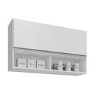 Armário de Cozinha Aéreo 100cm Basculante Mia M24 Branco - Mpozenato
