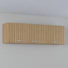 Armário de Cozinha Aéreo 120cm Classic Ripado Damasco Z46 - Mpozenato